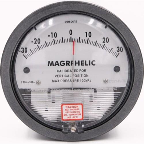 Micro pressure gauge air micro pressure gauge for aquaculture Negative pressure gauge