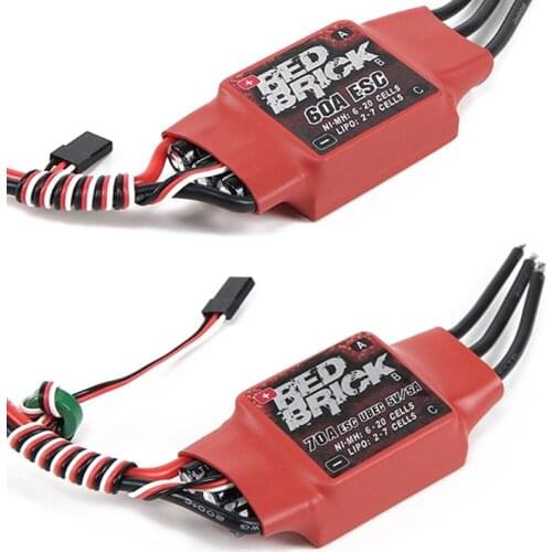 Red Brick 50A/70A/80A/100A/125A/200A Brushless ESC Electronic Speed Controller