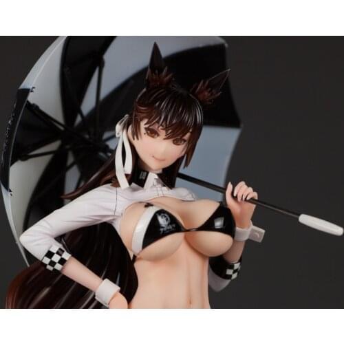24cm Unpainted GK Resin Figure Scale Azur Lane Atago RQ Model Kit Self-Assembled Figures Kit No.262
