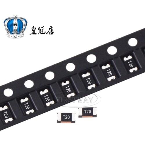 20pcs/SMD Self restoring fuse 1206 2A 2000mA 6V 16V SMD1206-200 Recoverable