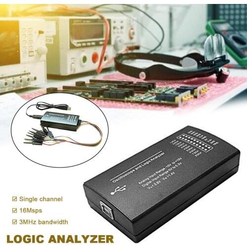 Virtual Oscilloscope Logic Analyzer I2C SPI CAN Uart LHT00SU1 USB Connection