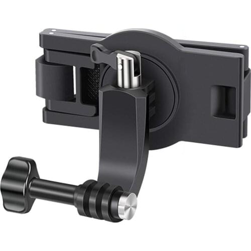 360 Dedree Rotating Backpack Mount Compatible With For GoPro Hero 9/8/7 For Insta360 And Other Action Cameras