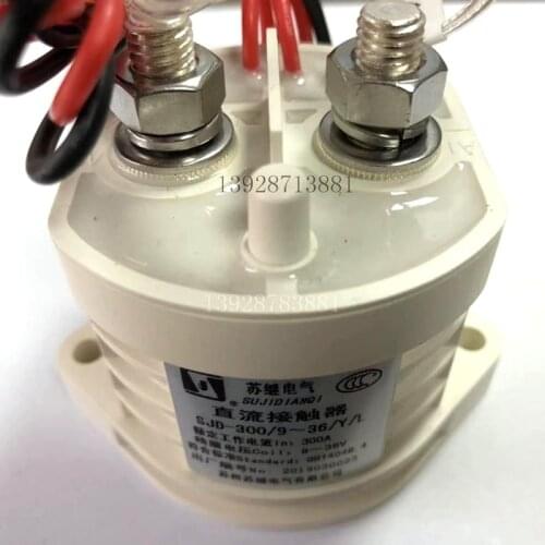 300A high voltage DC contactor new energy vehicle bus charging pile relay SJD300/9-36V/N/K