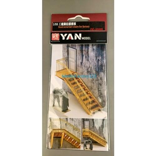 Yan Model PE-35009 1:35 Steel structure stairs for Factory