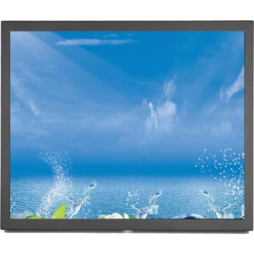 ZHIXIANDA LCD Screen Display BNC HDMI VGA Metal Case 17 Inch Industrial Anti-Interference Monitor