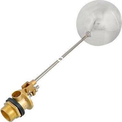 1 Set Liquid Water Level Sensor 3/4" BSPT Thread Magnetic Stainless Steel Float Ball