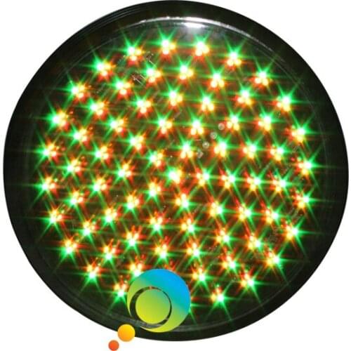 DC12V High brightness waterproof 300mm 12 inch tri-color red yellow green LED traffic light replacement