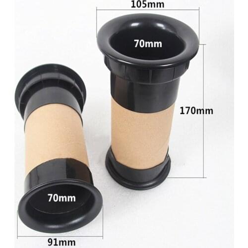 2pcs/lot Open hole 93*170mm speaker guide tube HiFi audio accessories subwoofer exhaust hole empty box sound tube