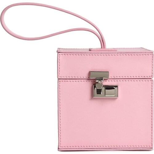 2020 new fashion cosmetic bag retro all-match small square bag banquet mini niche bag ins portable box bag