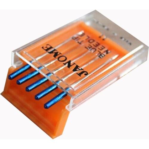 Domestic sewing needle blue tip needle blue stitch needle size 11 number 990311000