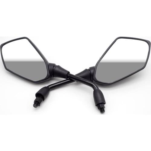 FOR KTM Duke 125 200 390 690 990 1290 1190 1290 Universal 10mm Motorcycle Rearview Mirrors Black Scooter side retroviseur moto