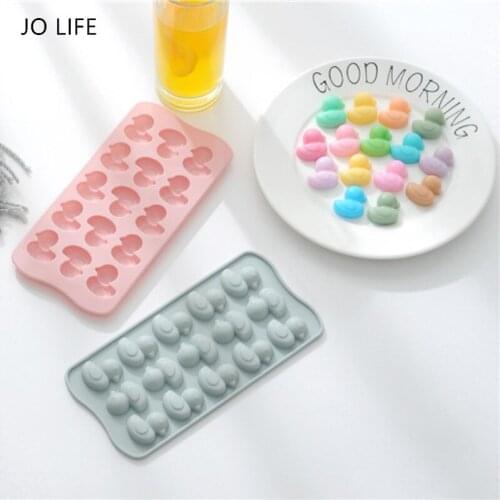 JO LIFE Duckling Cartoon Cake Decoration Tool Fondant Duck Cake Mold Chocolate Candy Jelly Mold