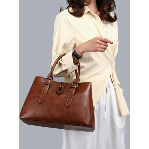 Leather Casual Tote Belt Bag Luxury Handbags Women Bags Designer Large Capacity Ladies Shoulder Crossbody Hand Bags for Women