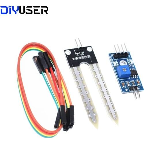 LM393 Soil Moisture Hygrometer Detection Humidity Sensor Module Development Board DIY Robot Smart Car for arduino