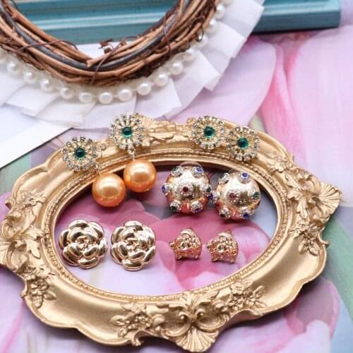 Cute Earrings Pretty Exquisite Sweet New Design Texture Temperament Flower Stud Brincos Party Accessories