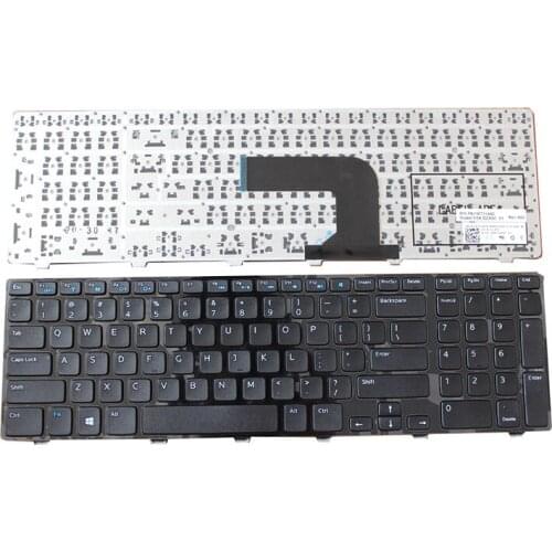 New Keyboard FOR DELL 17R 3721 17R 5721 3737 5737 N3721 N5721 M731R 5735 US laptop keyboard with frame