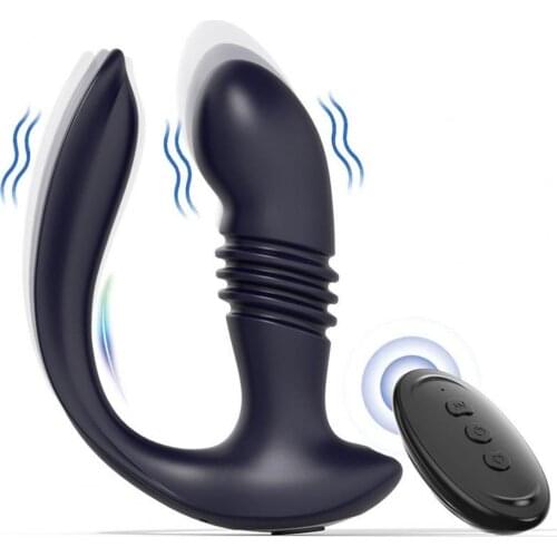 OLO Wireless Remote Control Retractable Couples Vibrating Foreplay Massager Zhenyin Rear Courtyard Silicone Vibrator Adult Toy