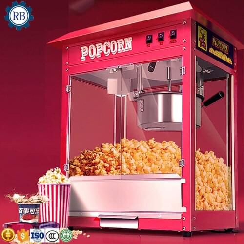 Whosale Best Price Mini Popcorn Maker Hot air Popcorn Popper Machine Popcorn Making Baking Machine Corn Puffed Machine