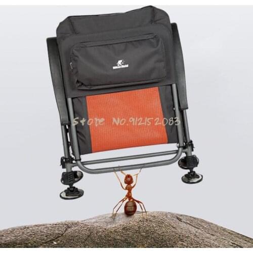 European Style Fishing Chair Folding Multifunctional Sleeping Wild Fishing Chair Endless Long Lifting Leg Fishing Chair 60