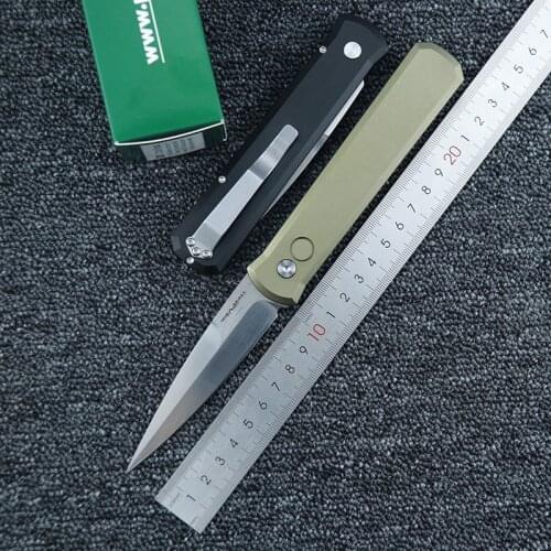 LEMIFSHE 920 Godfather Folding Knife 154CM Blade Aluminum Handle Outdoor Camping Hunting Tactical Survival Pocket Knife EDC Tool