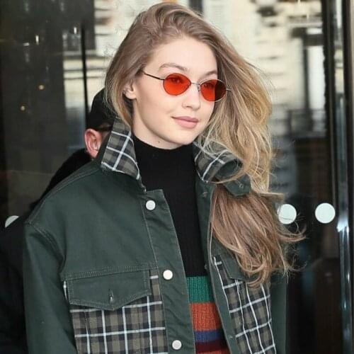 Vintage Sunglasses Women Small Oval Retro Sun Glasses Ladies Summer Style Shades Black oculos de sol feminino