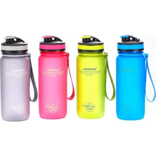 650ml sports kettle travel fitness running handy cup student outdoor plastic cup