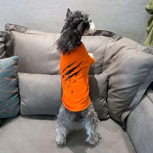 Chihuahua Spring Cotton Tshirt for Yorkies Apparel Pet Dog Clothes for Small Dogs Clothing French Bulldog Vest Dog Accessories