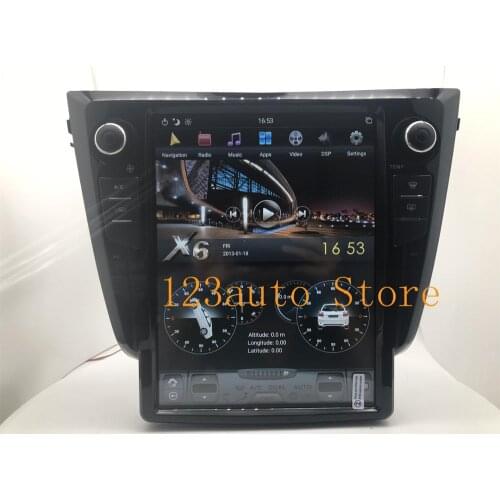 12.1'' PX6 Tesla Style Android 9.0 Car DVD GPS Player navigation for NISSAN X-TRAIL Qashqai 2013 2014 2015 2016 2017 2018