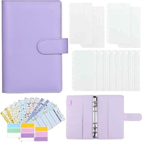 A6 Binder Budget Envelopes System Budget Planner Organizer Budgeting, Small Binder Budget Planner Cash Envelope Binder
