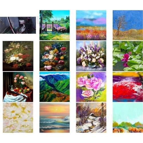 Diy 5D Diamond Painting Oil Painting Cross Stitch Home Decoration Square Diamond Round Diamond Handmade Gift