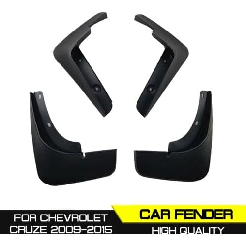 Car Front Rear Car Mudguards Fender Flares Mud Guard Flap Anti Splash Mudflaps for CHEVROLET Cruze 2009 2010 2011 2012-2016