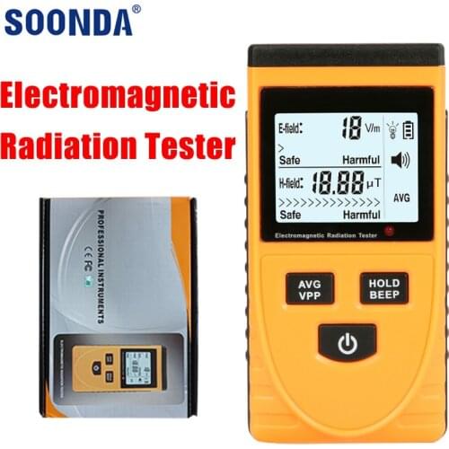 Electromagnetic Field Radiation Detector Tester Emf Meter Counter Emission Computer Electric Field Magnetic Field Dosimeter Test