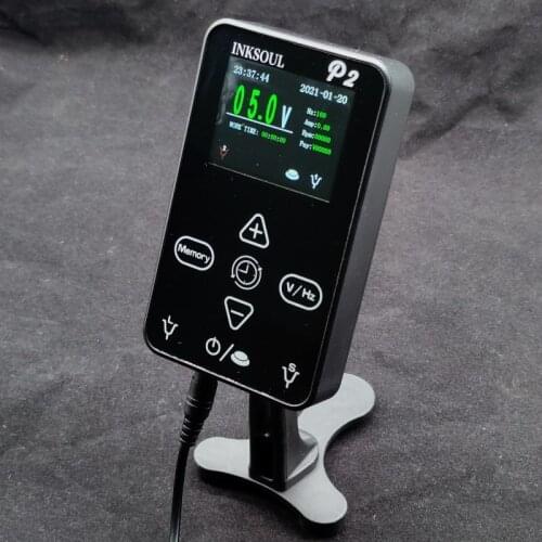 Inksoul-P2 Professional Tattoo Power Supply 3A Strong Tattoo Power Source for Coil and Rotary Machines