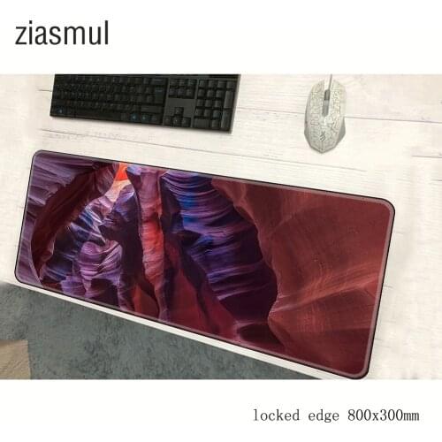 Antelope Canyon mouse pad anime Computer mat 900x400x3mm gaming mousepad large thick padmouse keyboard games pc gamer desk