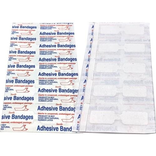 10pcs Sutureless Wound Closure Device Waterproof Band Aid Emergency Kit Adhesive Bandages for Travel Sports Climbing