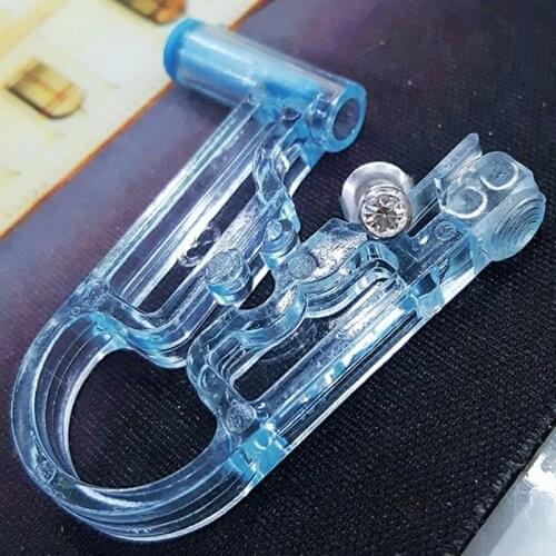 2 Pcs Disinfection Packaging Safety Ear Piercing Gun Disposable Ear Nail Guns Ear Traps Pierced Tools For Piercing Device