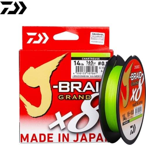 DAIWA J-BRAID GRAND PE braided line 8X fishing line 150m made in japan