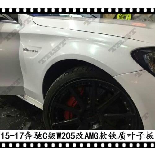 Suit For C63amg Trbt Iron Fender C180 W205 C300 Modified From Mercedes Benz C200