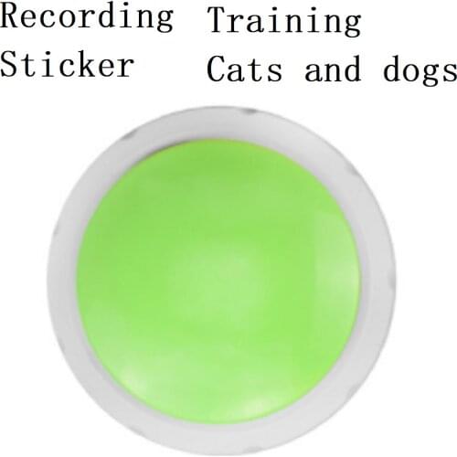 Dog Bell trainer can record talking pet exchange button recording dog cat training Bell Teddy ordering Bell dog trainer