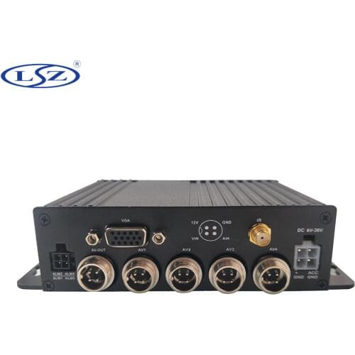 Sxhool Bus 4Channels AHD 1080P SD Card Mobile DVR
