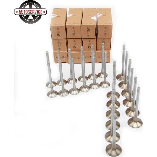 24Pcs 3.0T Intake & Exhaust Valves For Audi A4 A4 B8 A5 S5 A6 A7 A8 Q5 SQ5 Q7 VW Touareg 06E 109 601 E 06D 109 611 L 06D109601K