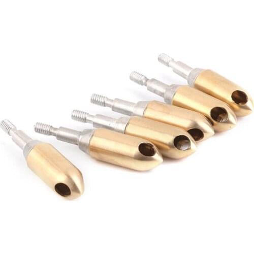 1pcs Whistle Arrowhead Aluminum Copper Hunting Archery Arrow Head Tool Outdoor Hunting Whistle Arrow Heads