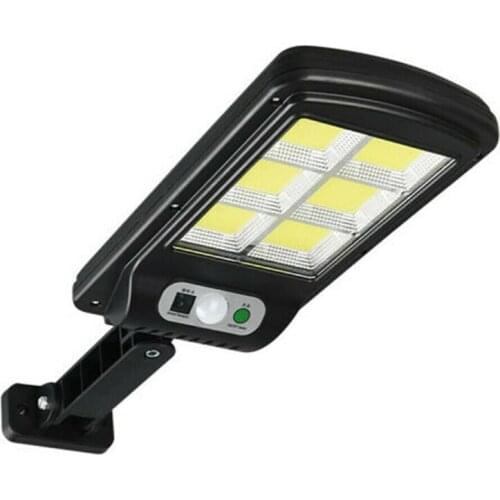 128 LED Solar Powered PIR Motion Sensor Outdoor Garden Light Security Lamp for Family Yard Garden Pool Street Lighting