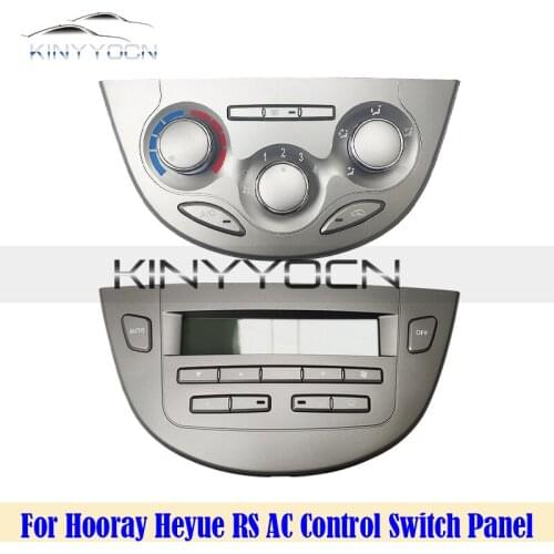 For Hooray Heyue RS Air Conditioner Control Switch Panel AC Warm Air Heater Knob Air-Condition