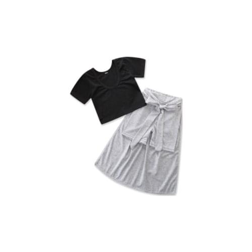 Baby Girl Kids Summer Toddler Outfits Clothes T-shirt Tops+Shorts Pants 2PCS Set