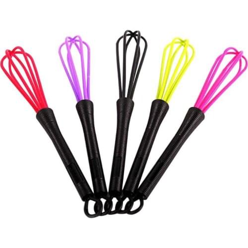 Dyed Cream Stirrer Plastic Salon Hairdressing Mixer Stick Stir Rod (Random)