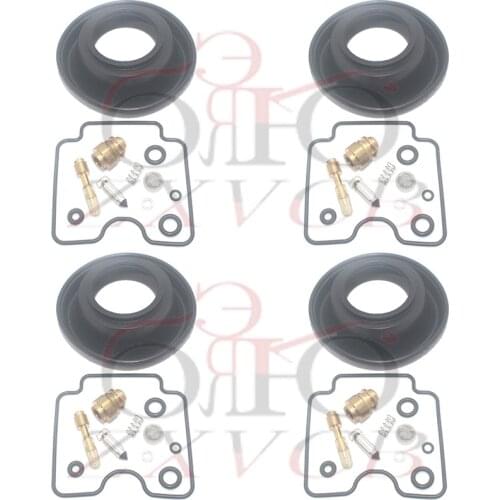 Motorcycle carburetor repair kit for FZS1000 FZS 1000 FAZER FZ-1 2001-2005 floating needle parts gasket