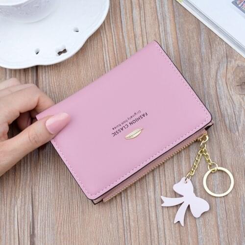 Women Wallets Small Fashion Brand Leather Purse Women Ladies Card Bag For Women 2021 Clutch Women Female Purse Money Clip Wallet