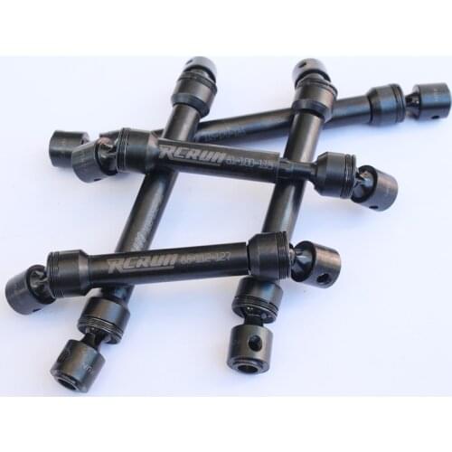 Rc crawler model car metal CVD-transmission shaft assembly for 1/10 rc axial scx10 2 ii 90046/47 traxxas trx4 4wd D90 toys truck