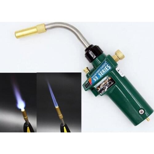 Multifunction American MAPP Gas Tourch Soldering Propane Welding Torch Gas Self Ignition Turbo Torch for Air Conditioning Repair